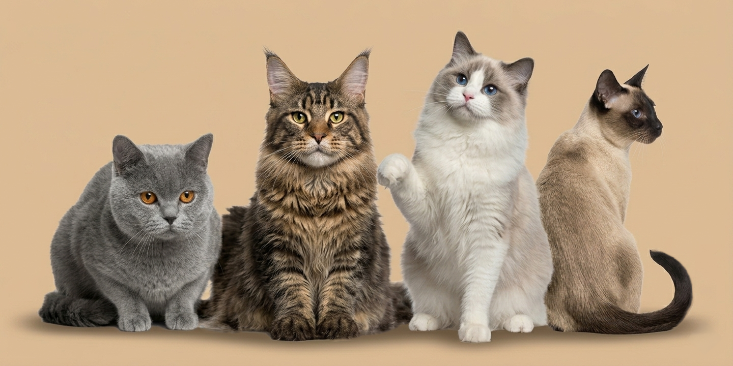 Welk kattenras past het beste bij mij? | Krabpaal.nl